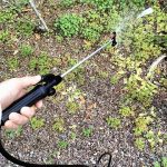 【いいね！サービス】庭の雑草対策に除草剤を噴霧してきました。