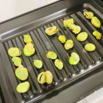 ＋Ｒレシピで作る「そら豆のグリル」