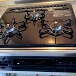 【スタンダードタイプ】ビルトインコンロのお取換えです。