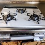 古くなったビルトインコンロをパロマ製リプラに取り換えていただきました。