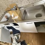 システムキッチンとビルトインコンロの取替えをしてきました。