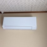 ルームエアコンのお取替え。