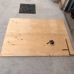 社用車に棚を作ってみた！