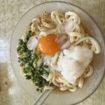 地元の製麺所の麺を使った自宅レシピ、おろしぶっかけうどん