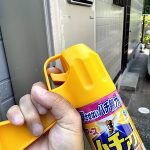 給湯器内部に巣を作ったハチの退治をしてきました。
